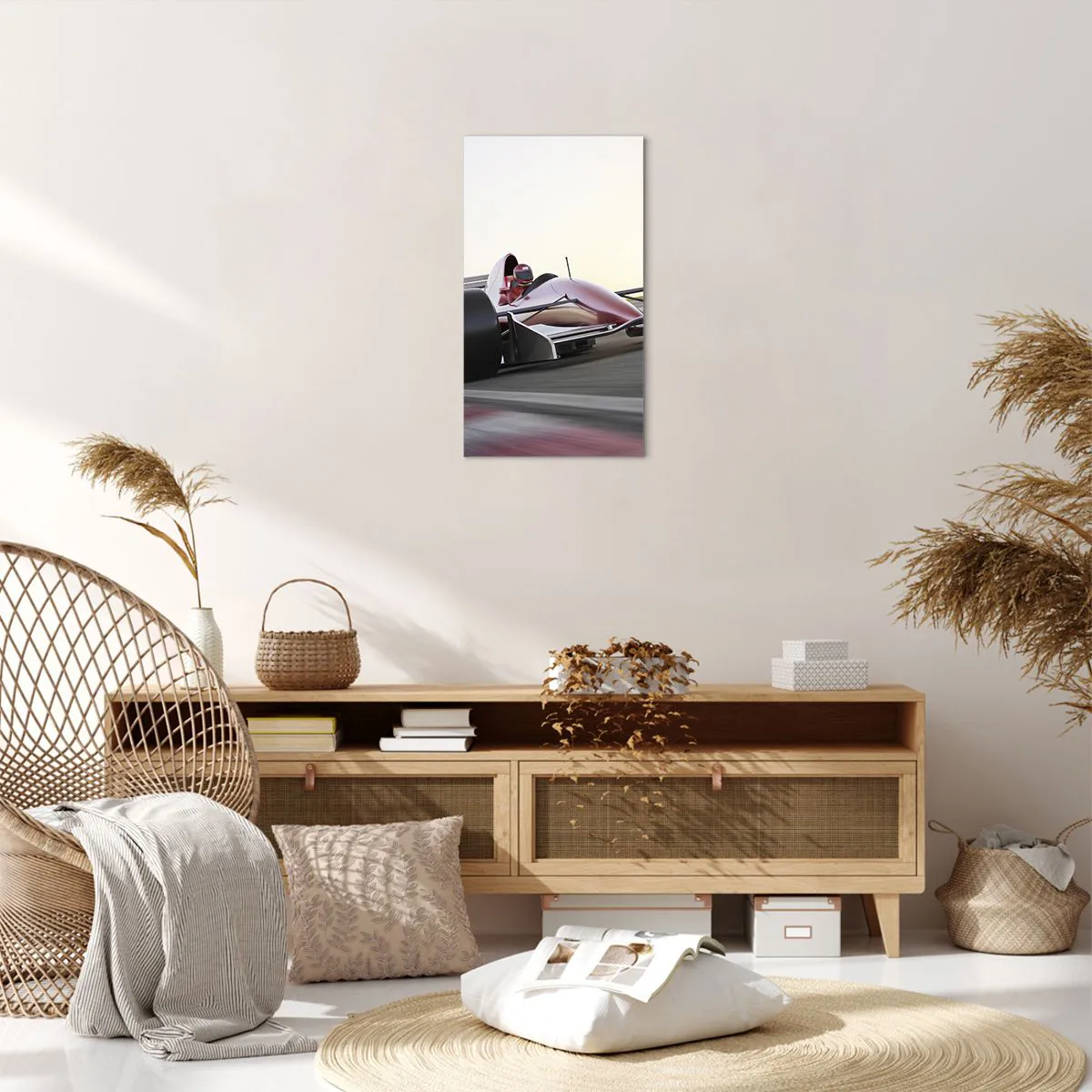 Lærredstryk - Billede på lærred - Altid en vinder - 45x80 cm