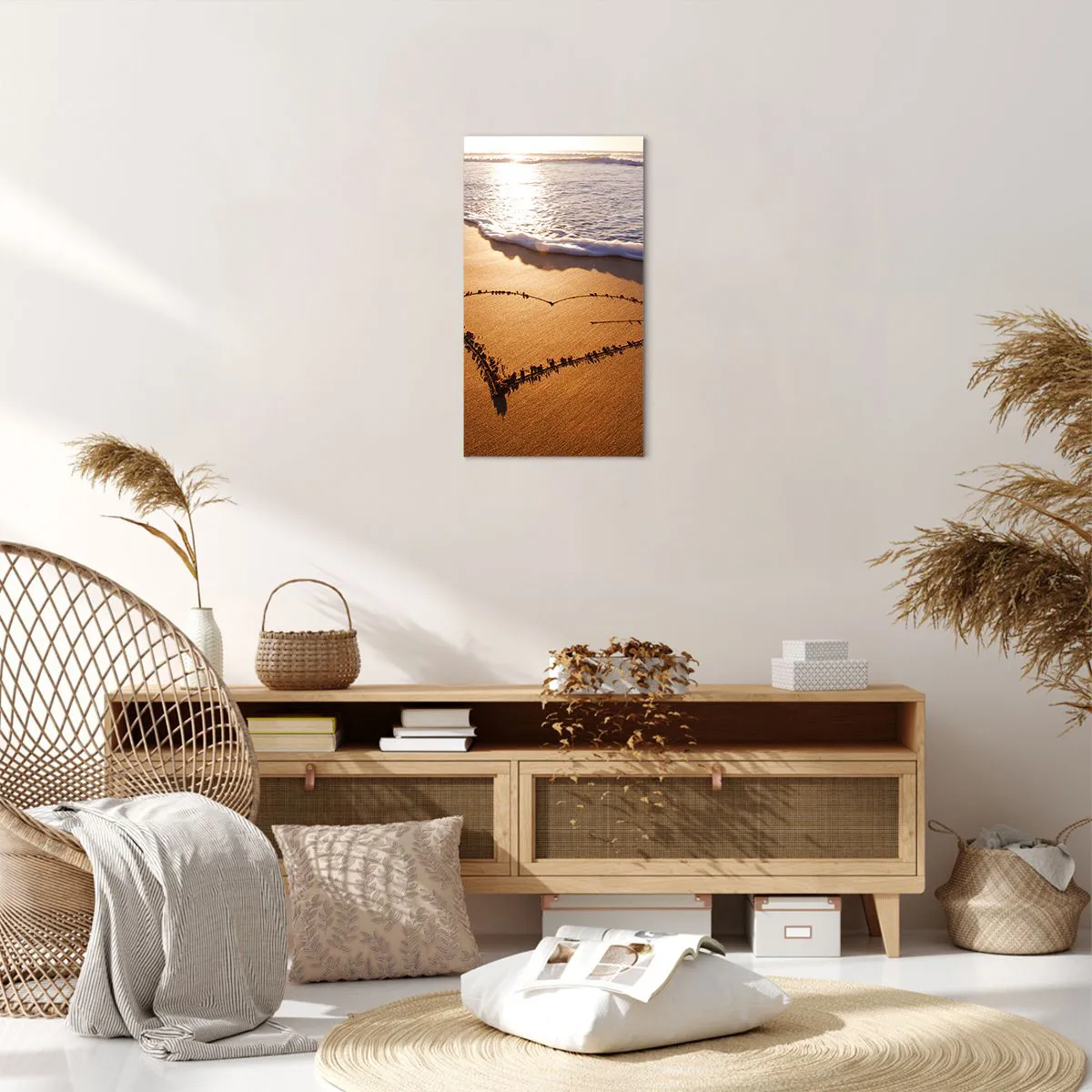 Obraz na plátne - Prázdninové vyznanie - 45x80 cm