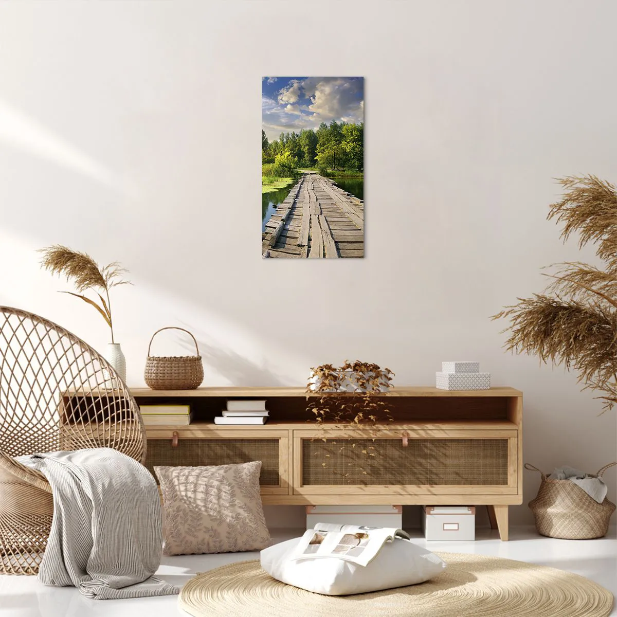 Canvas picture - Summer Everywhere - 45x80 cm