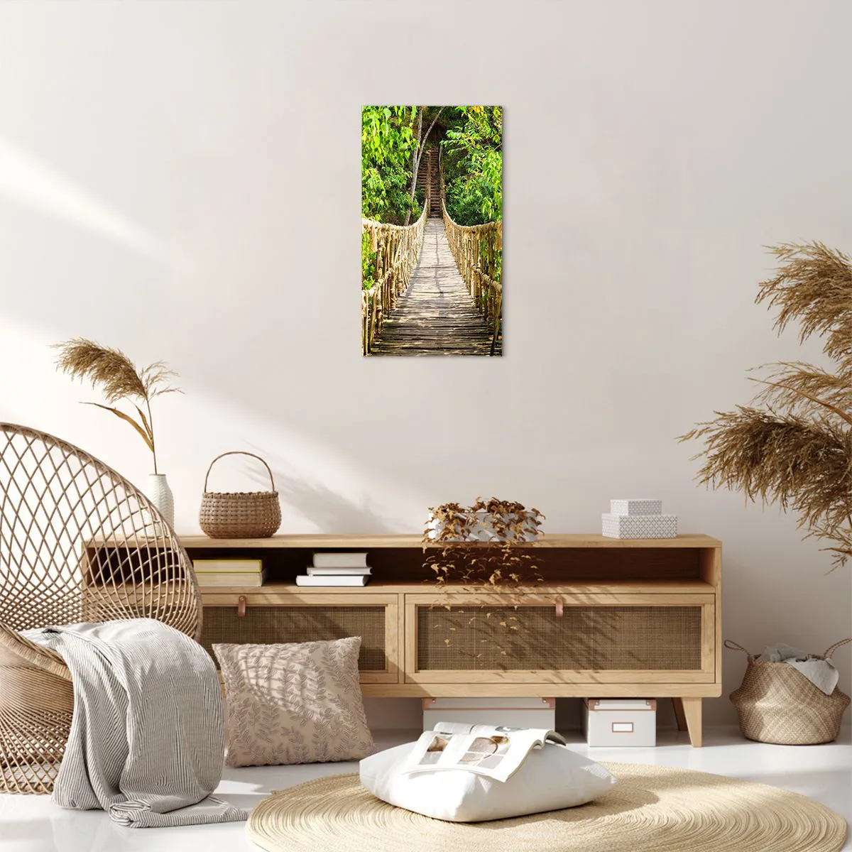Impression sur toile - Image sur toile - Suspendu dans la nature - 45x80 cm