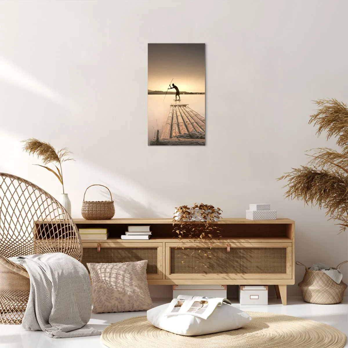 Vászonkép - Pihenés előtt - 45x80 cm