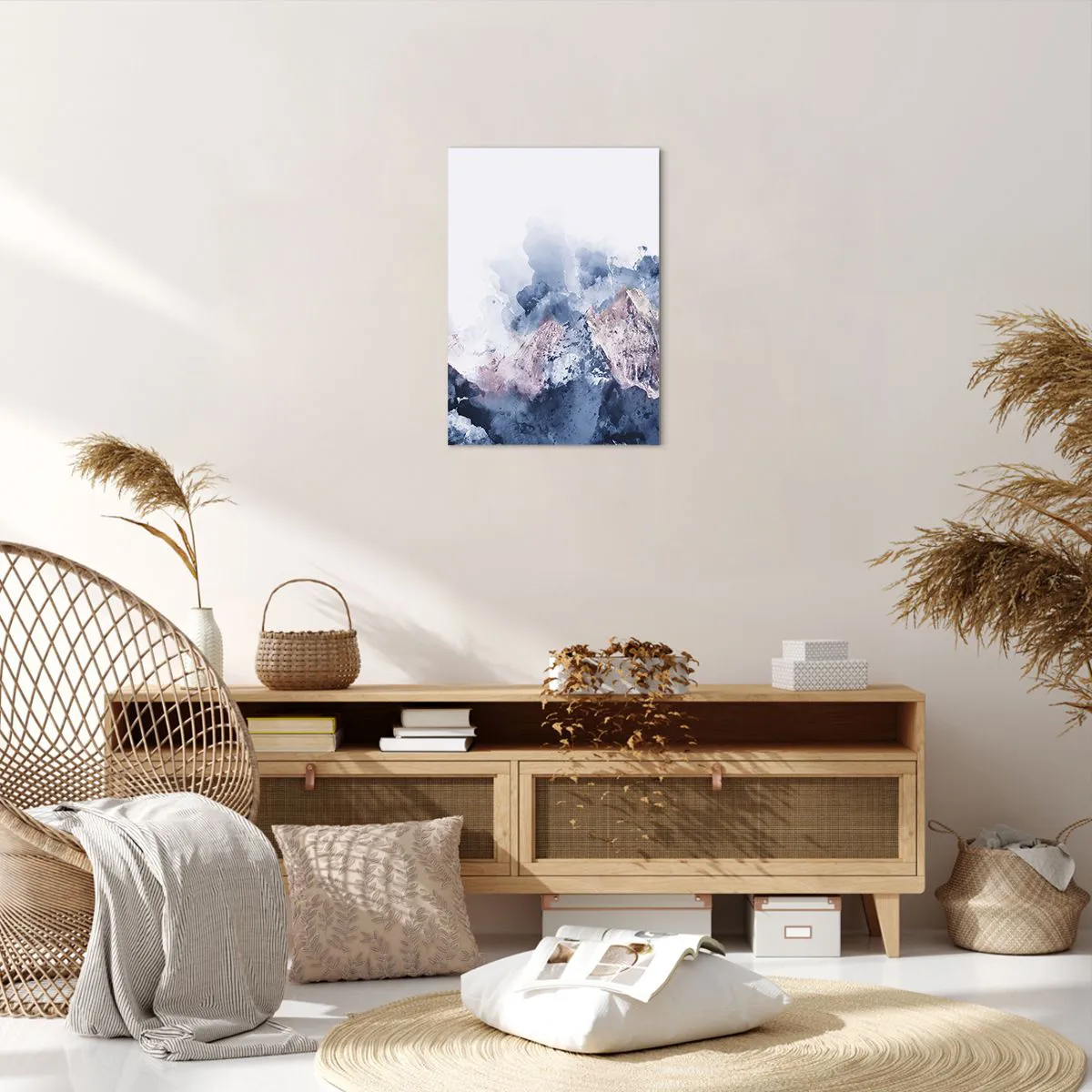 Lærredstryk - Billede på lærred - Dette er toppene! - 50x70 cm