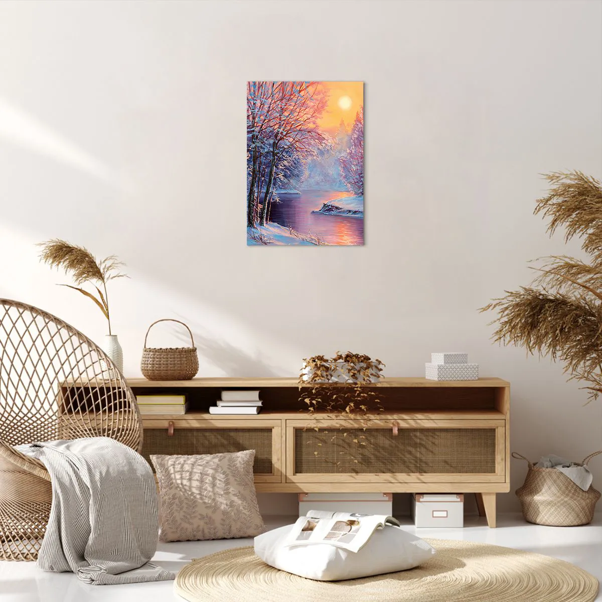 Canvas picture - Colours of Winter - 50x70 cm