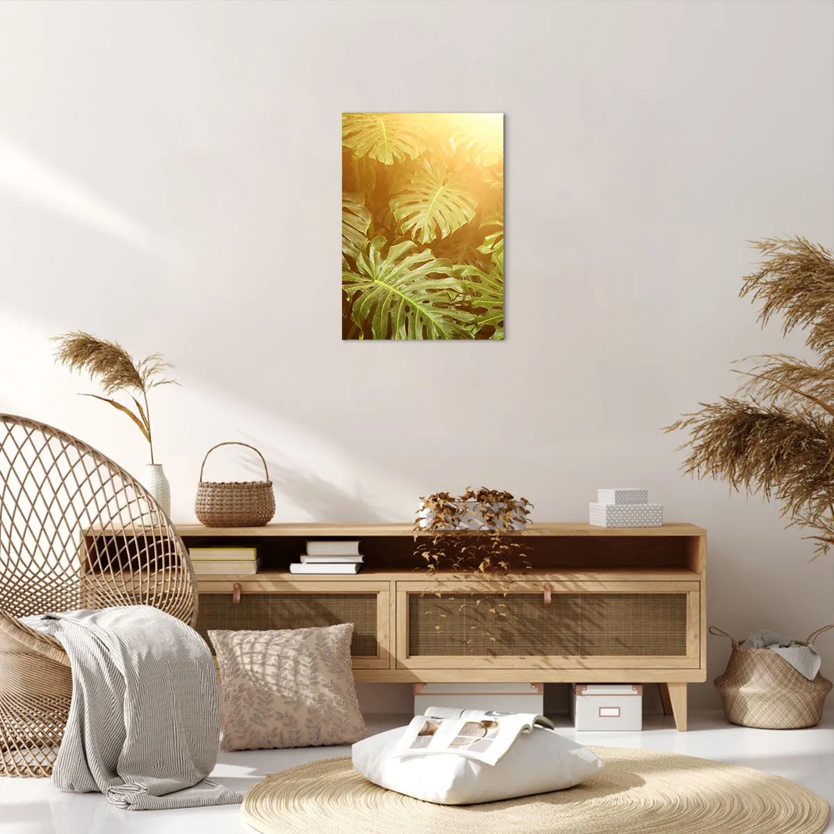 Canvas picture - Walking into the Green - 50x70 cm