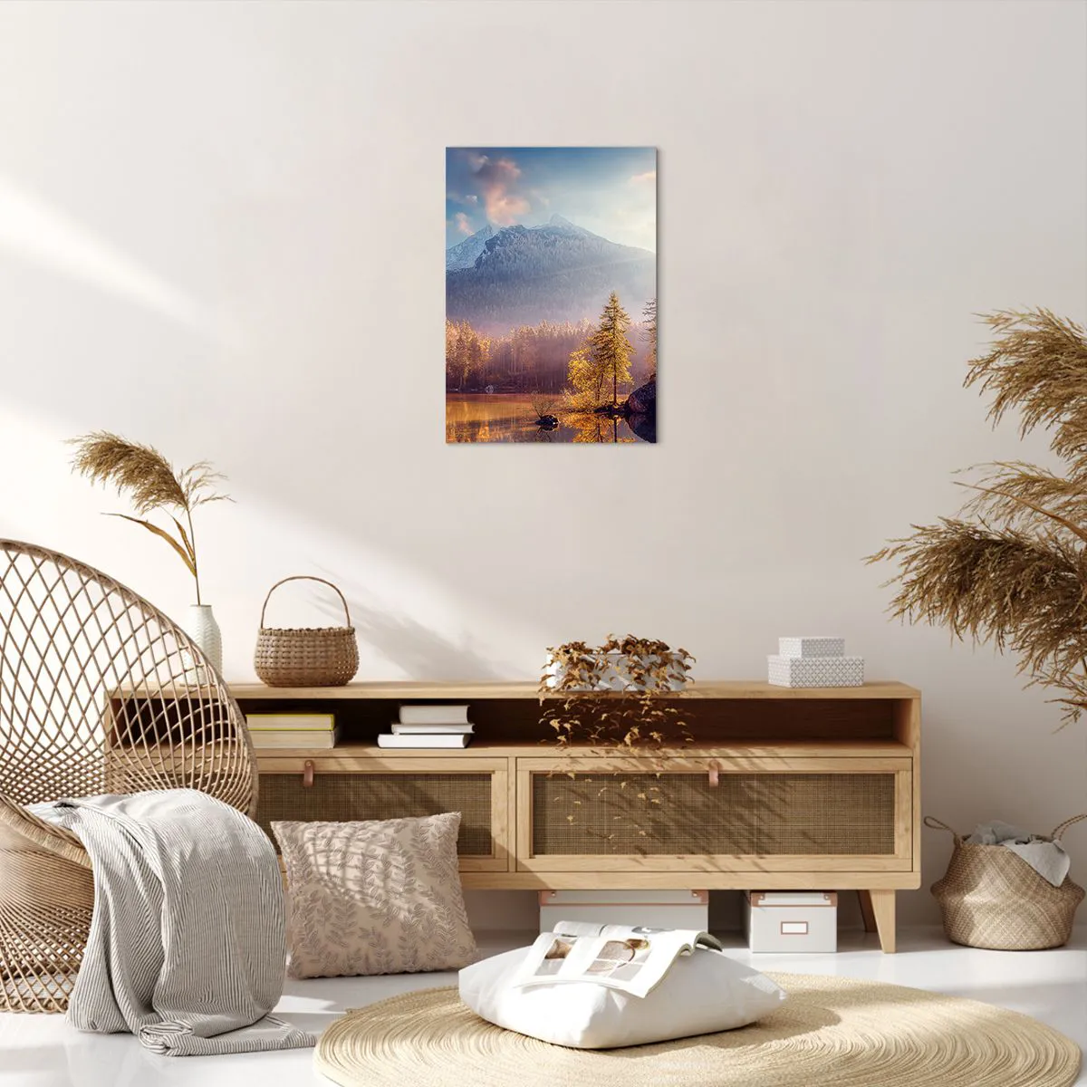 Vászonkép - A hegyekben és völgyekben - 50x70 cm