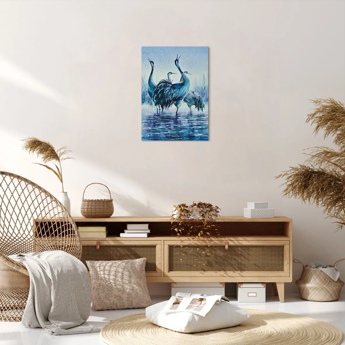 Vászonkép - Reggeli találkozás - 50x70 cm