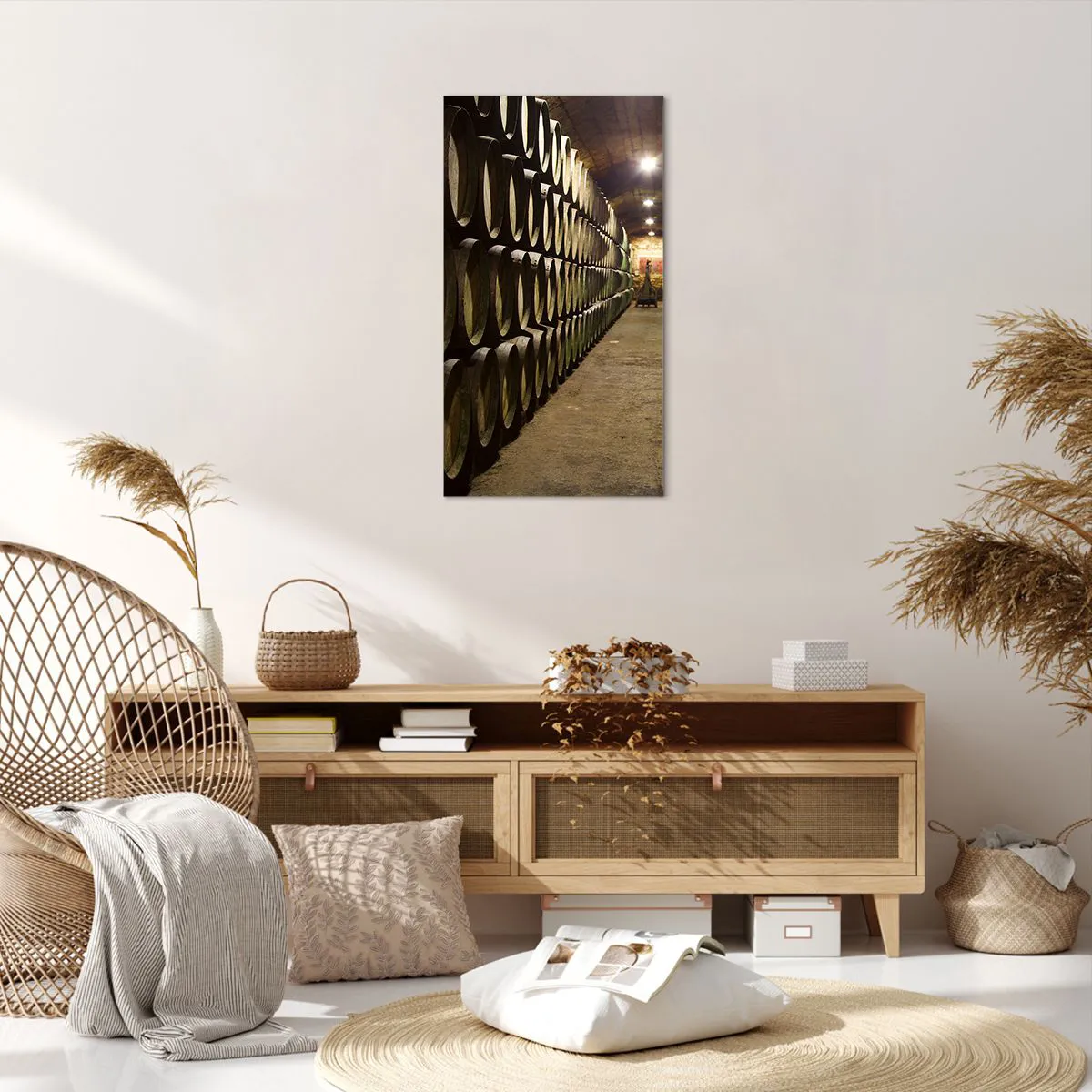 Obraz na płótnie - Dobrze jest poleżeć sobie - 55x100 cm