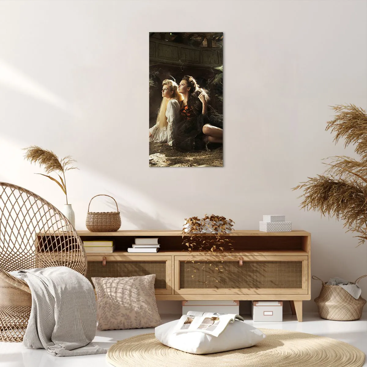 Impression sur toile - Image sur toile - Et il y a eu la poésie - 55x100 cm