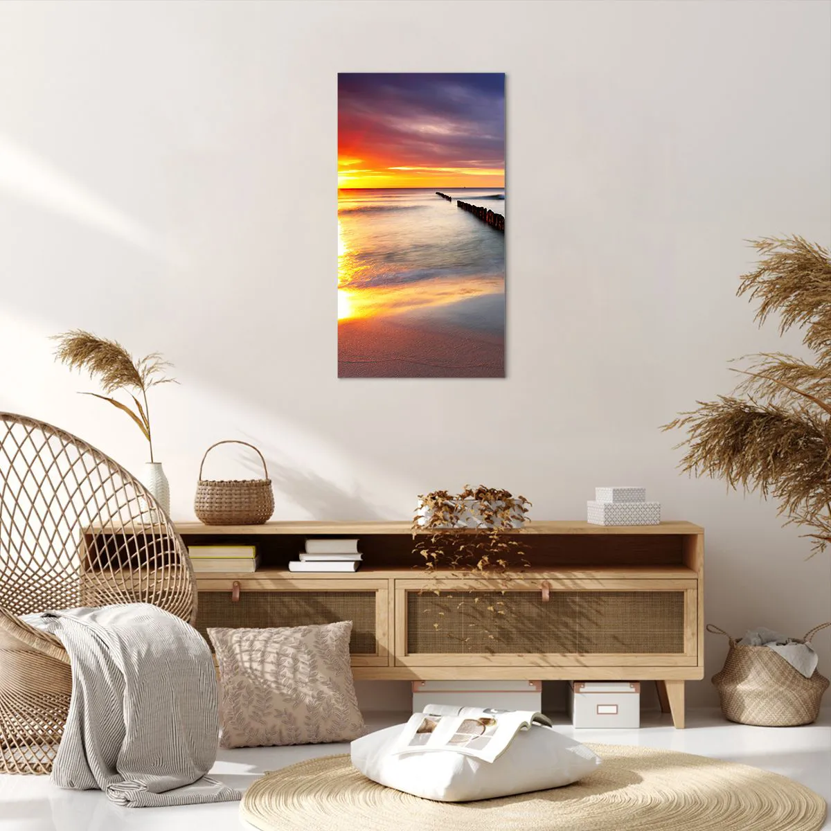 Vászonkép - Halgasd a csendet - 55x100 cm