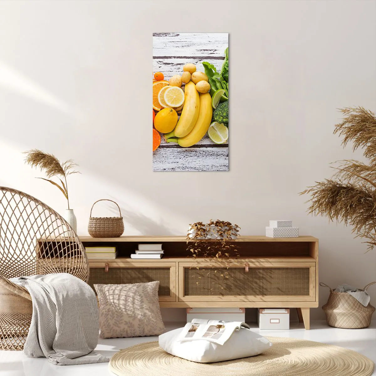 Cuadro sobre lienzo - Impresión de Imagen - ¿No es suficiente? - 55x100 cm