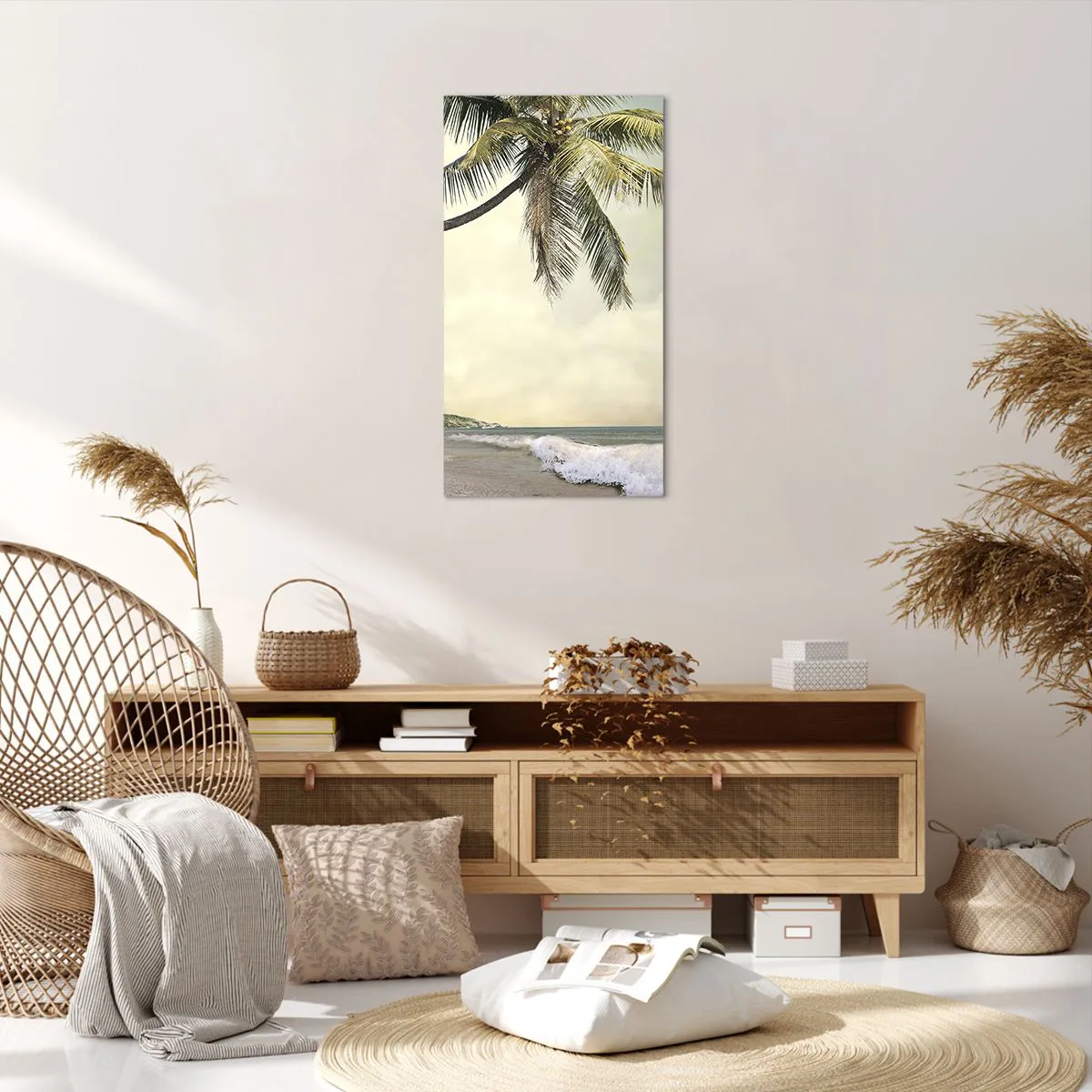 Quadro su tela - Stampe su Tela - Sogno tropicale - 55x100 cm