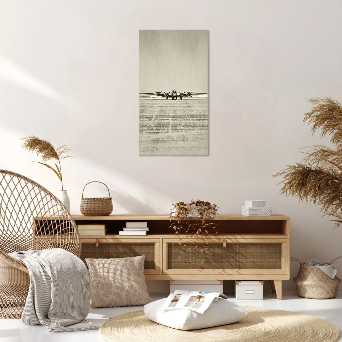 Vászonkép - Mint mindig készen - 55x100 cm