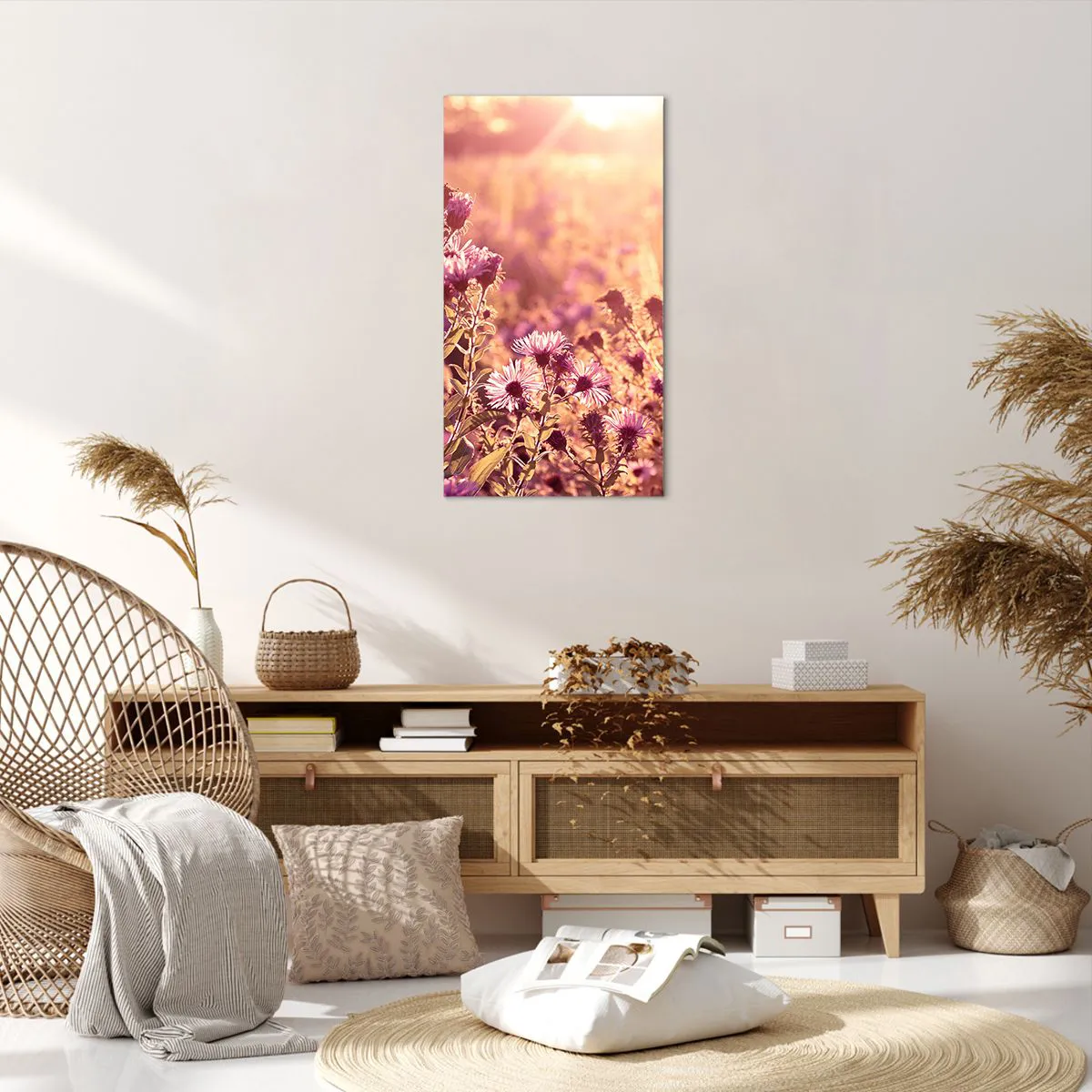 Obraz na płótnie - Przed odejściem lata - 55x100 cm