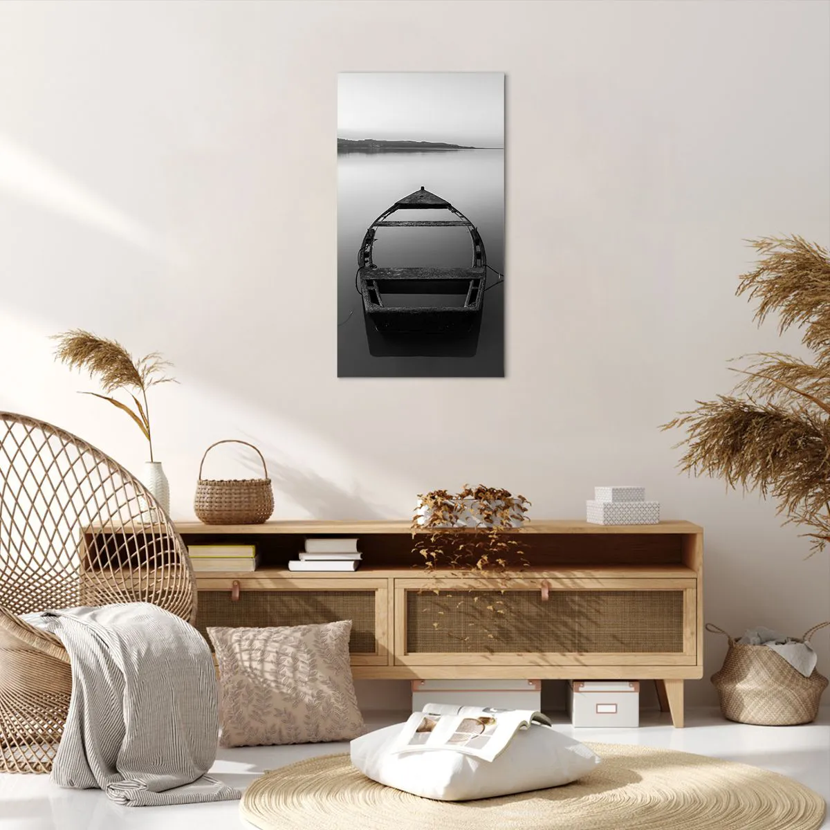 Impression sur toile - Image sur toile - Nostalgie et mélancolie - 55x100 cm