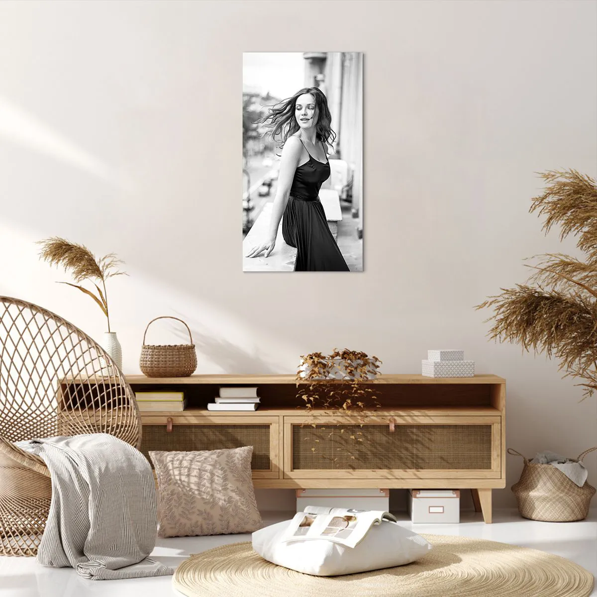 Impression sur toile - Image sur toile - Certainement un Parisien - 55x100 cm