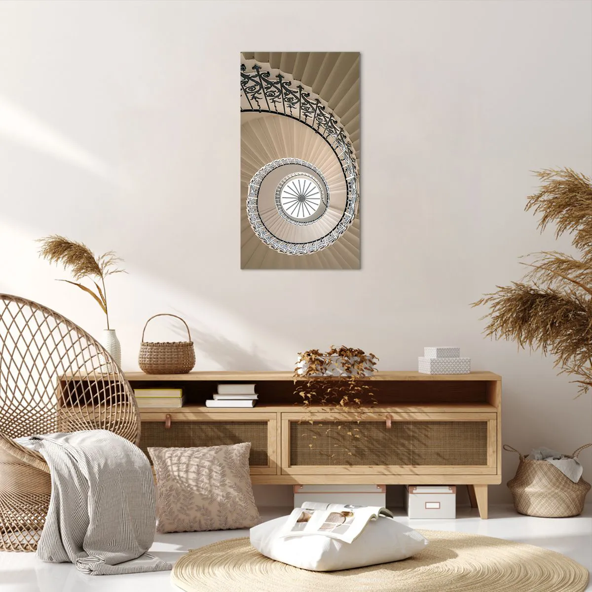 Impression sur toile - Image sur toile - À l'intérieur de la coquille - 55x100 cm