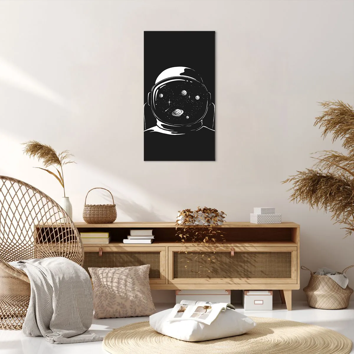 Canvas picture - Quite a View - 55x100 cm