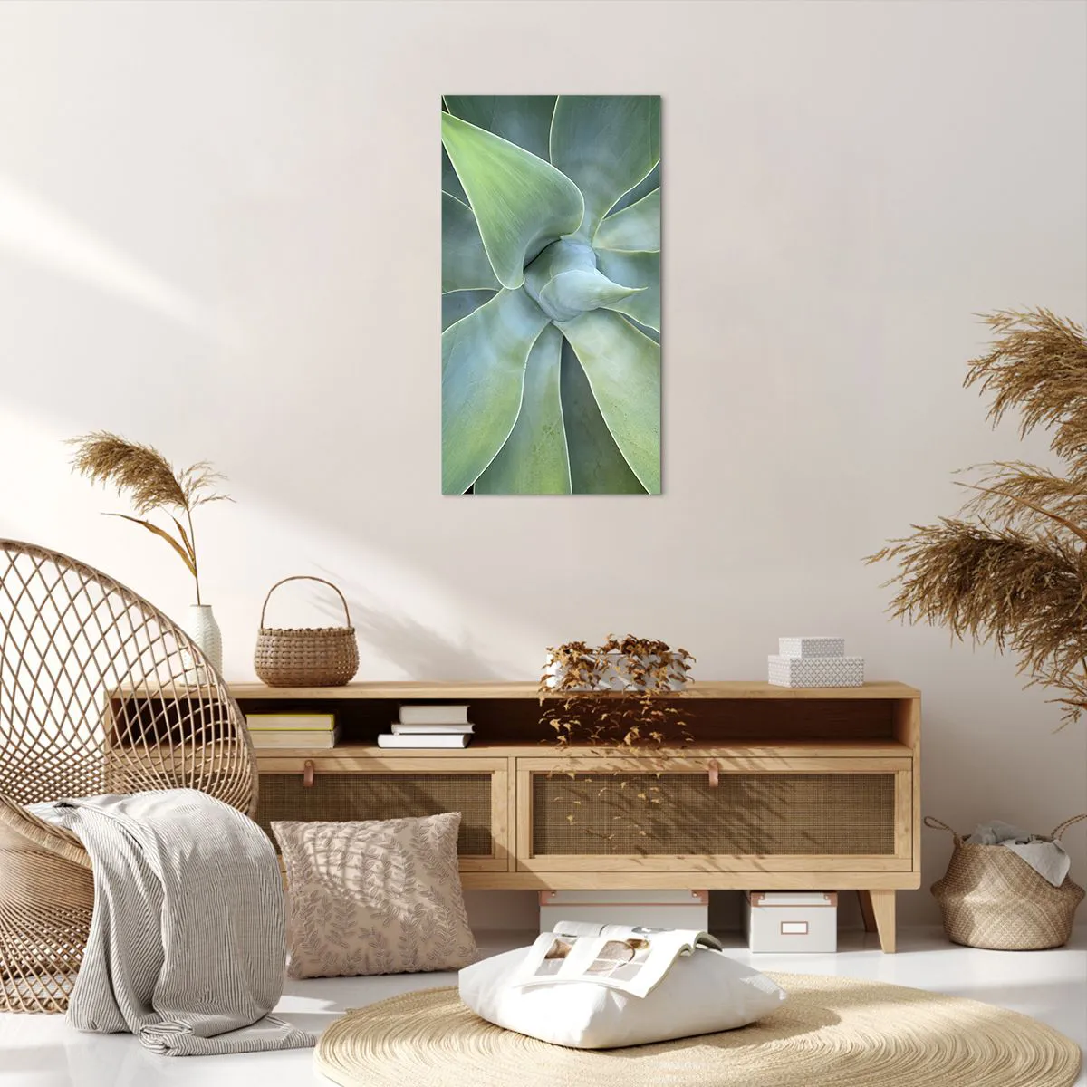 Impression sur toile - Image sur toile - La naissance de la verdure - 55x100 cm