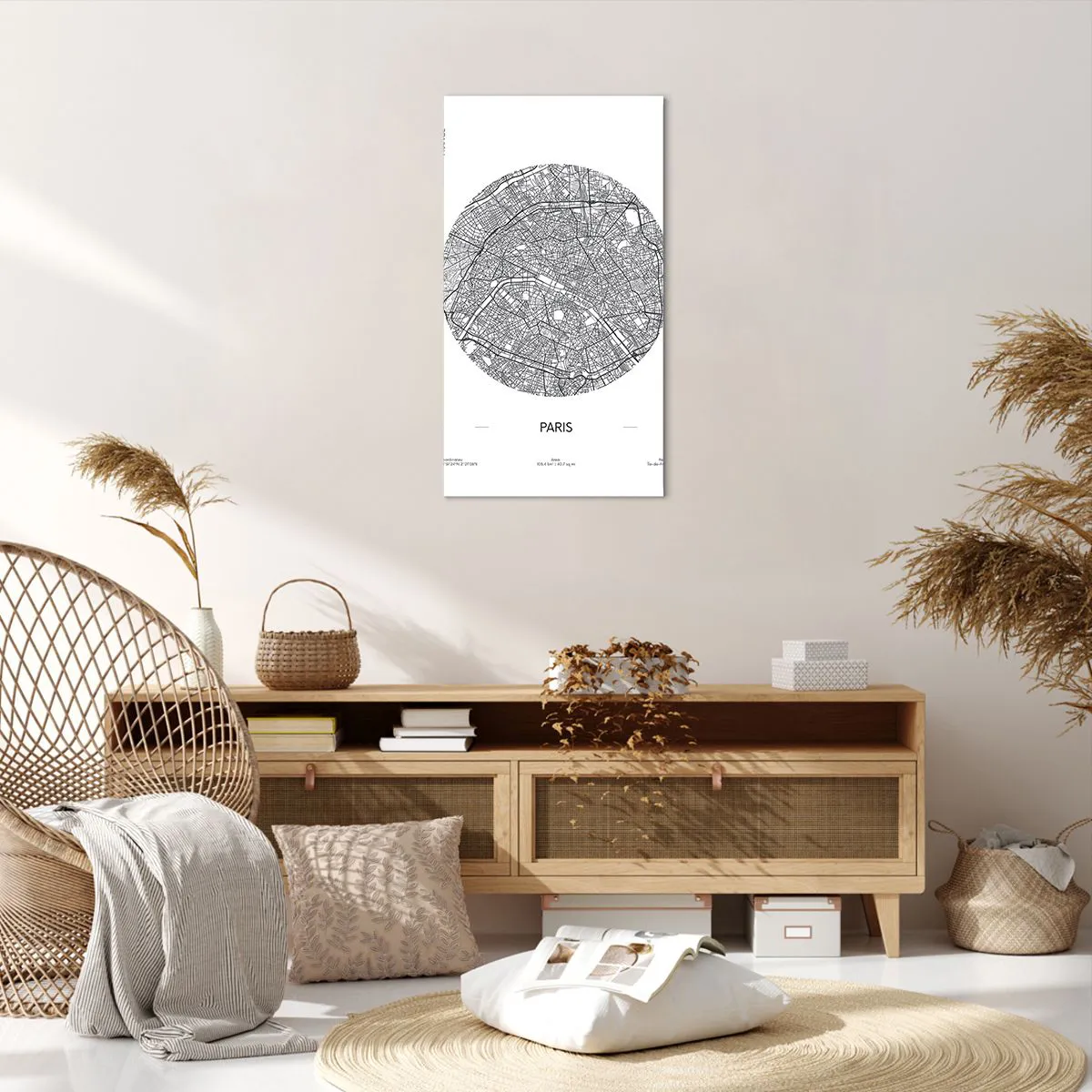 Vászonkép - Párizs anatómiája - 55x100 cm