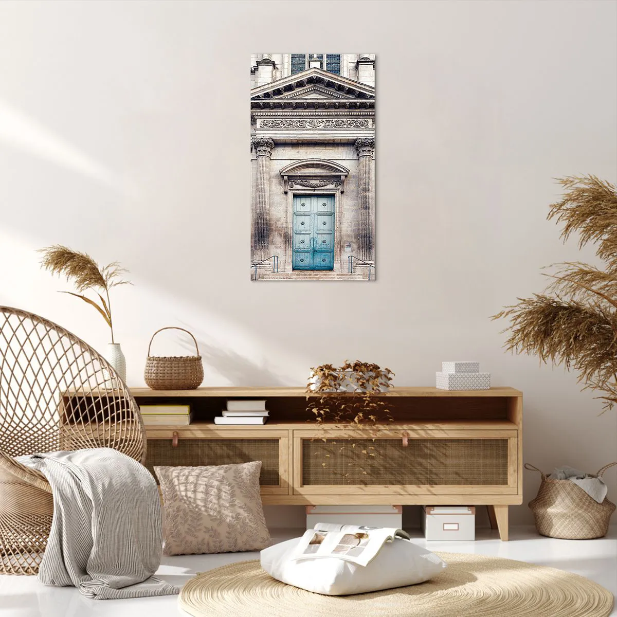 Lærredstryk - Billede på lærred - Porten til åndens verden - 55x100 cm