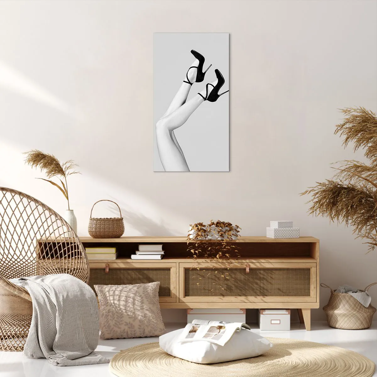 Canvas picture - Upside Down - 55x100 cm