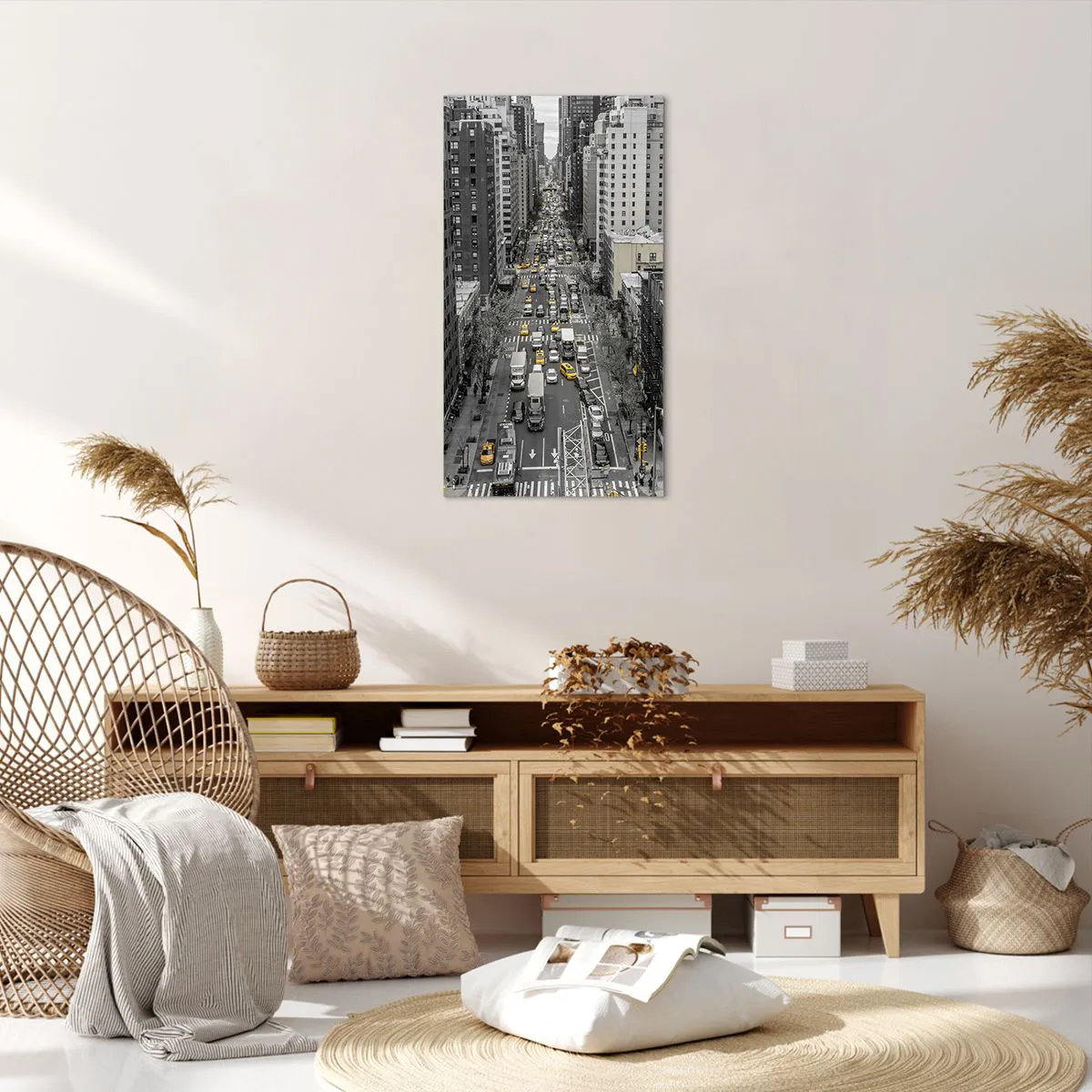 Canvas picture - New York Life - 55x100 cm