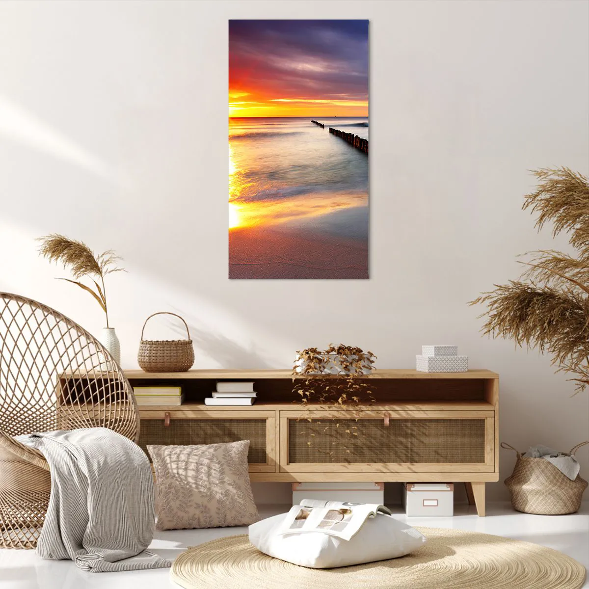 Vászonkép - Halgasd a csendet - 65x120 cm