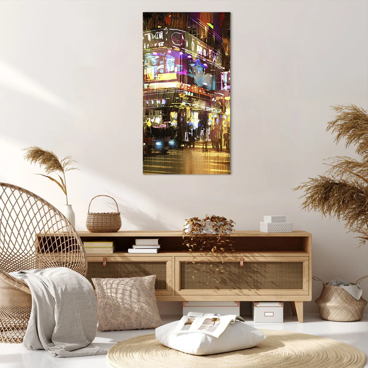 Vászonkép - A fény tengerében - 65x120 cm