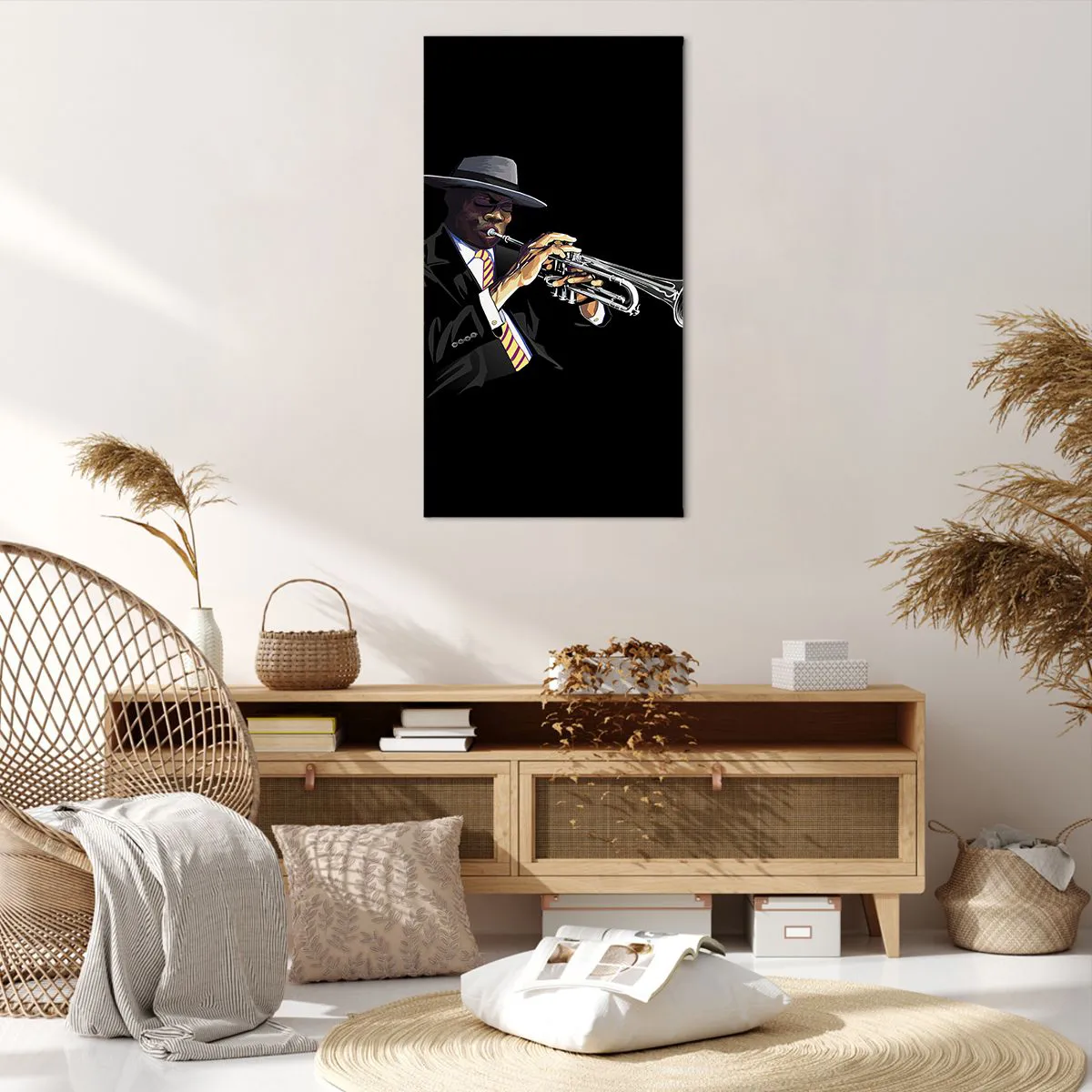 Impression sur toile - Image sur toile - Le charme de la vieille école - 65x120 cm