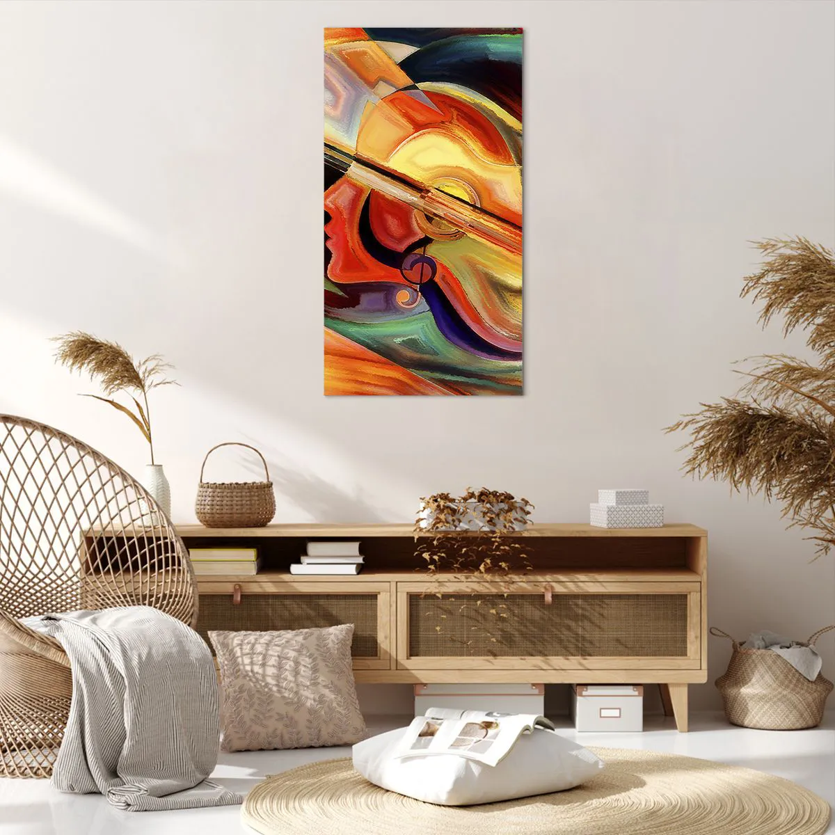 Impression sur toile - Image sur toile - Tout va bien - 65x120 cm