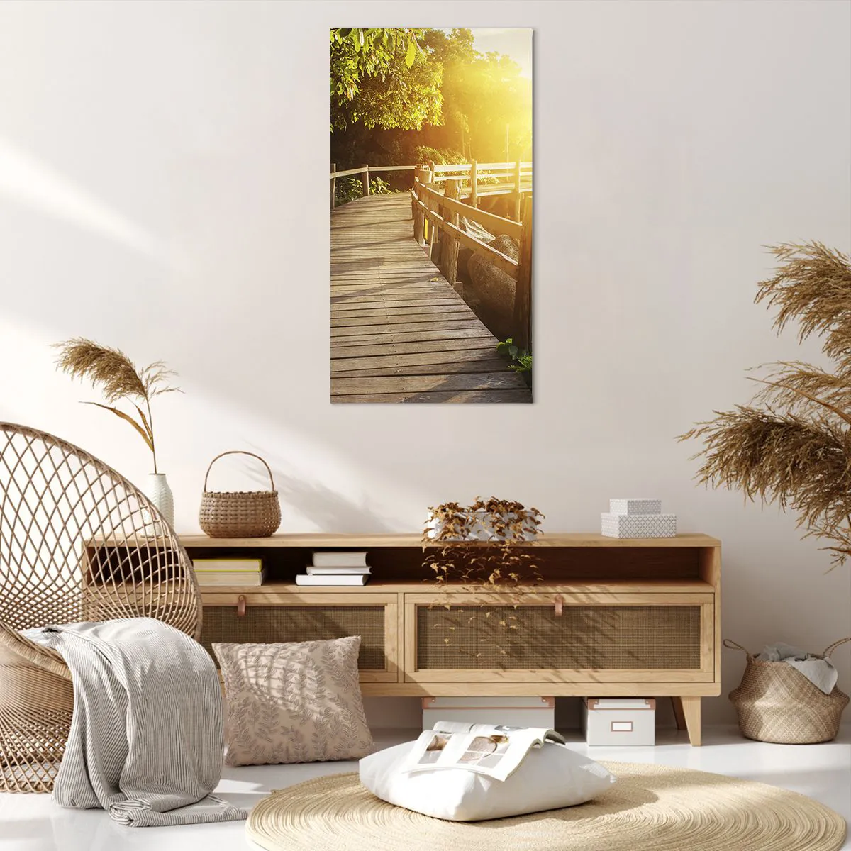 Schilderen op canvas - Nog een beurt, nog een wonder - 65x120 cm