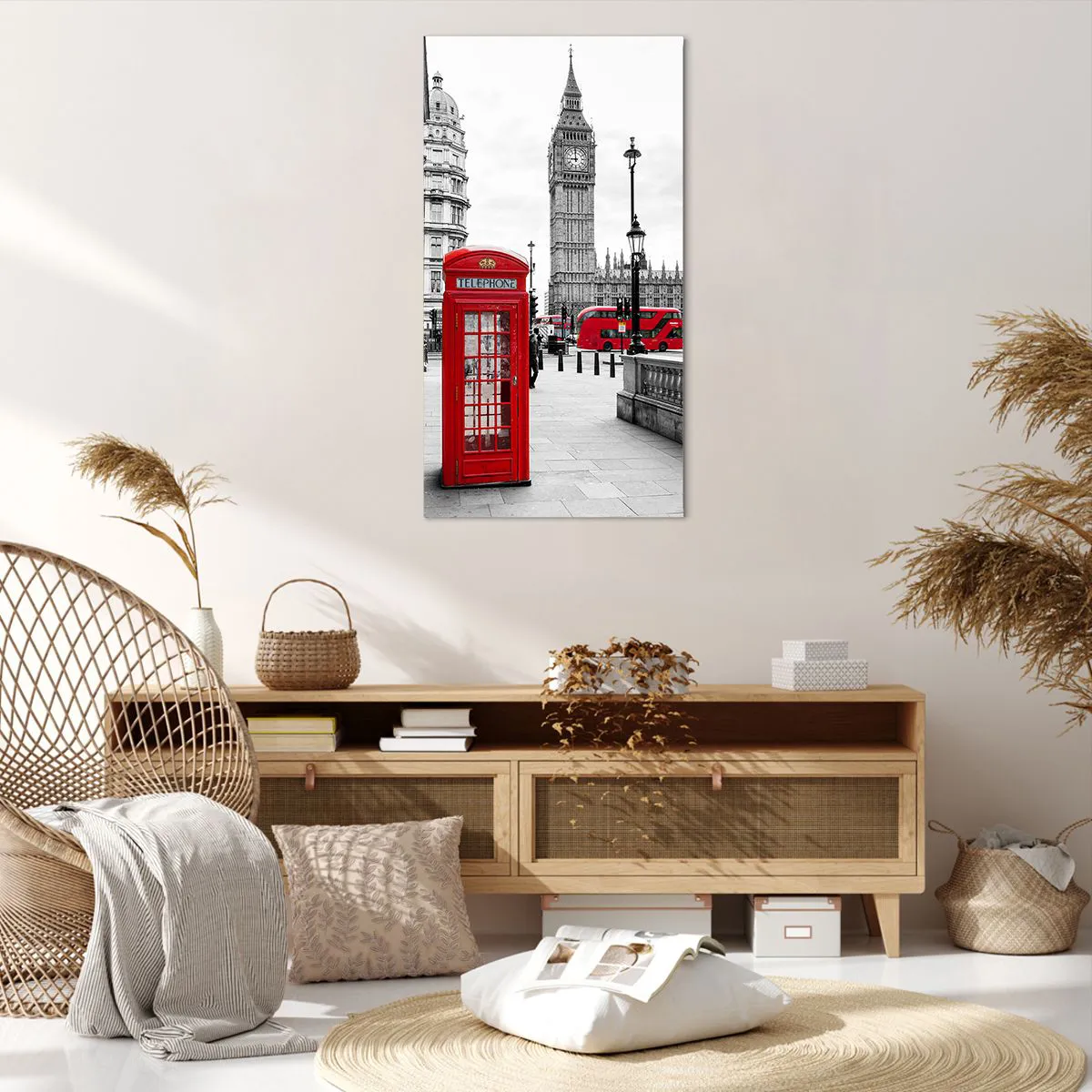 Canvas picture - Undoubtedly London - 65x120 cm