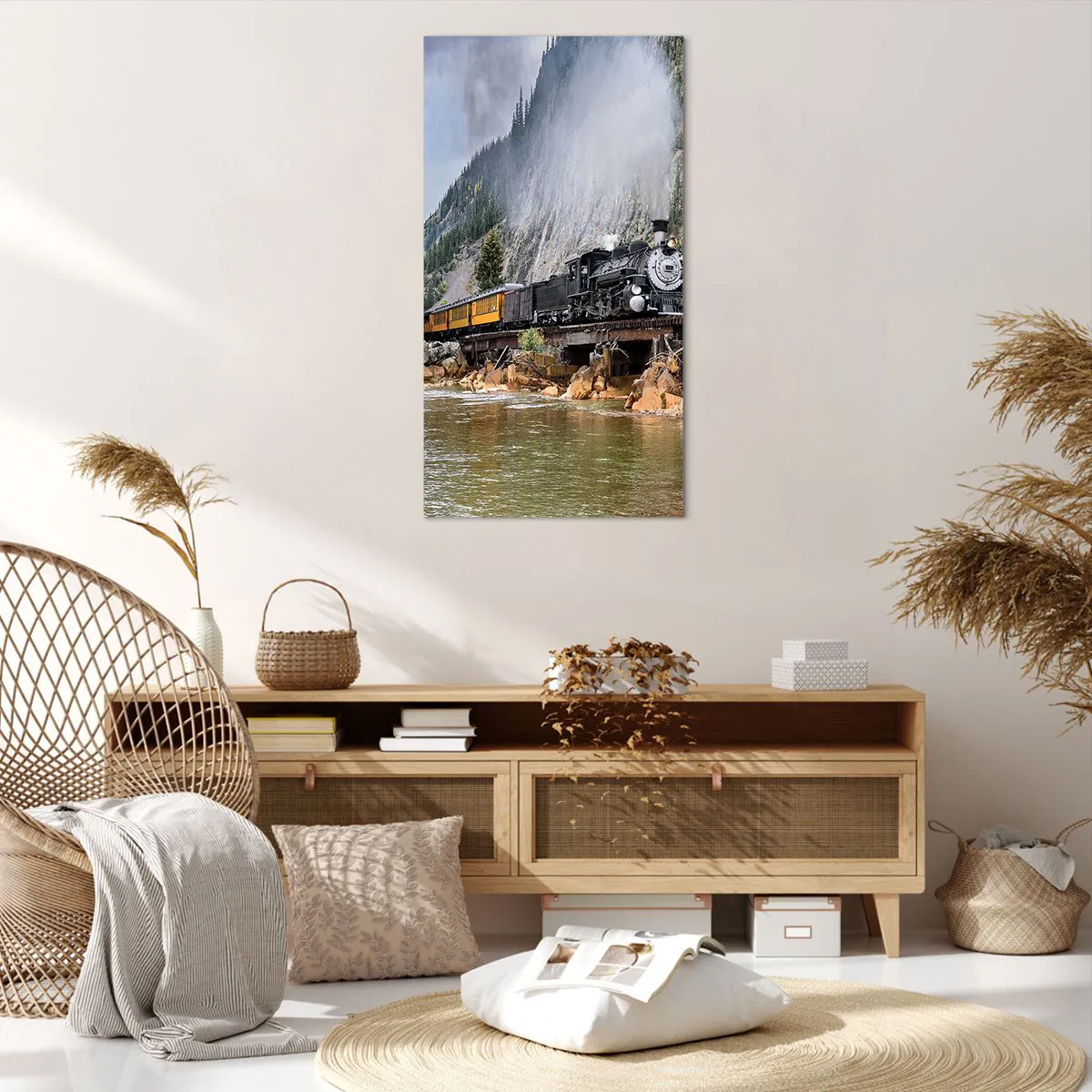 Vászonkép - Hova? Hova? - 65x120 cm