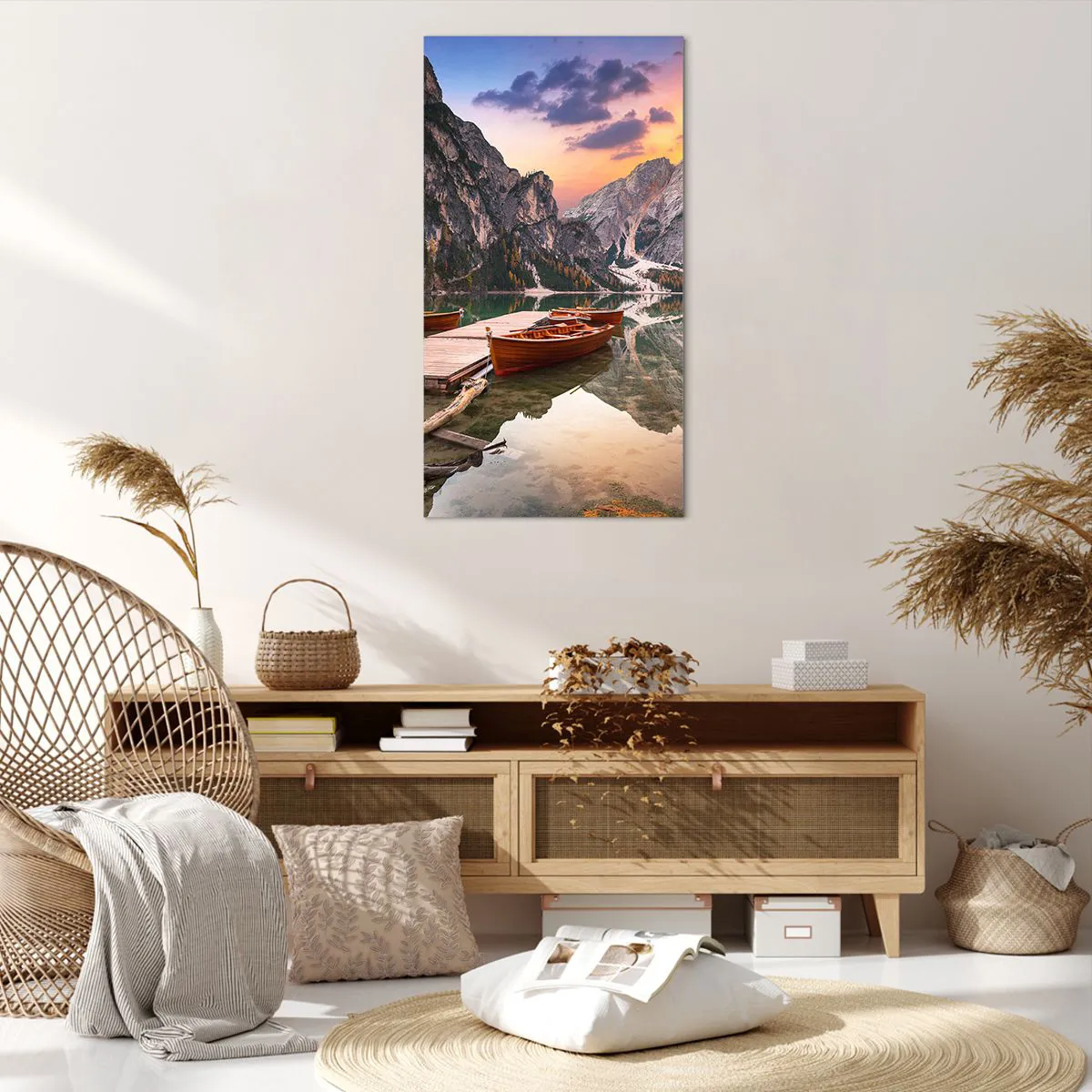 Canvas picture - Promise of a Day - 65x120 cm