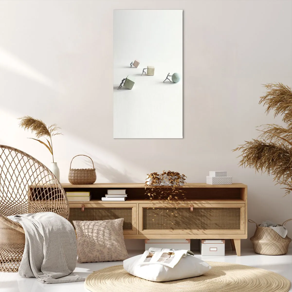 Obraz na płótnie - Samo życie - 65x120 cm