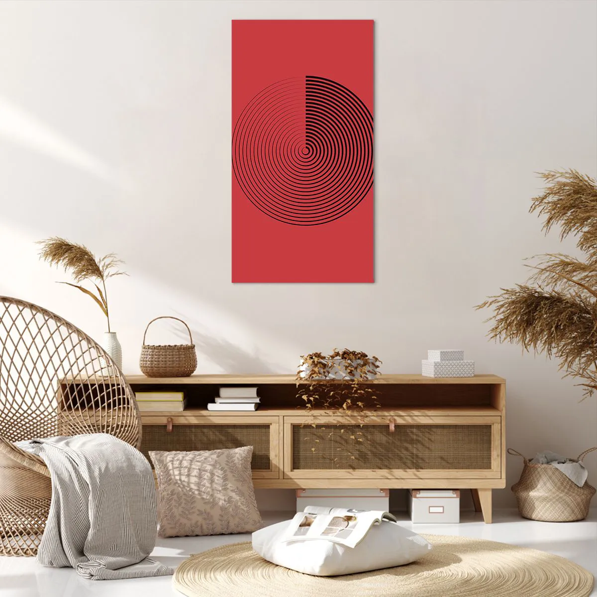 Canvas picture - Circular Movement - 65x120 cm