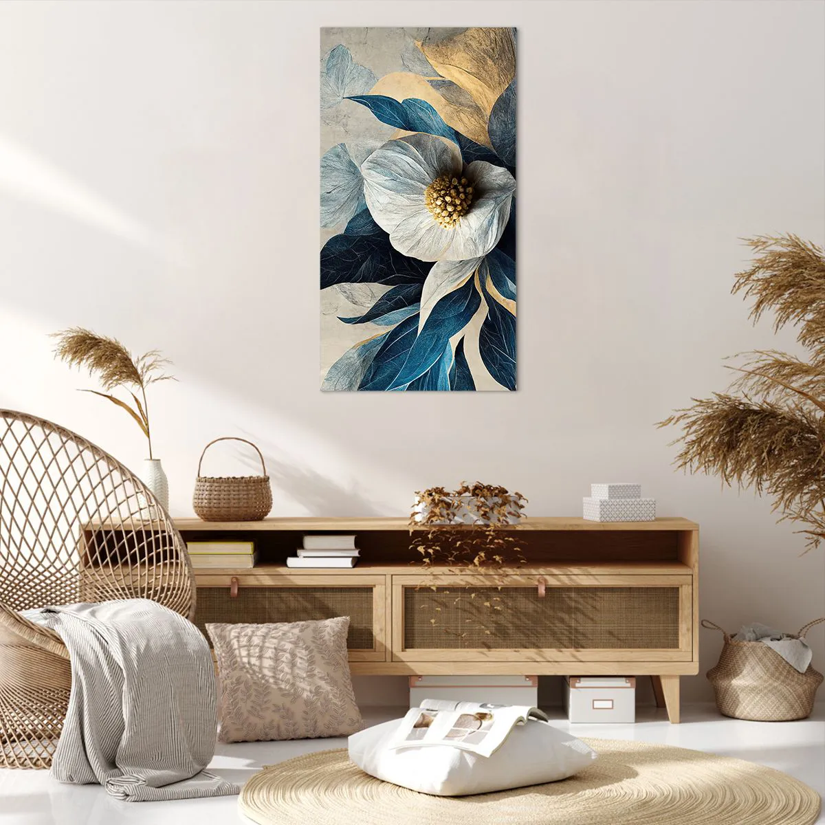 Canvas picture - With a Heart of Gold - 65x120 cm