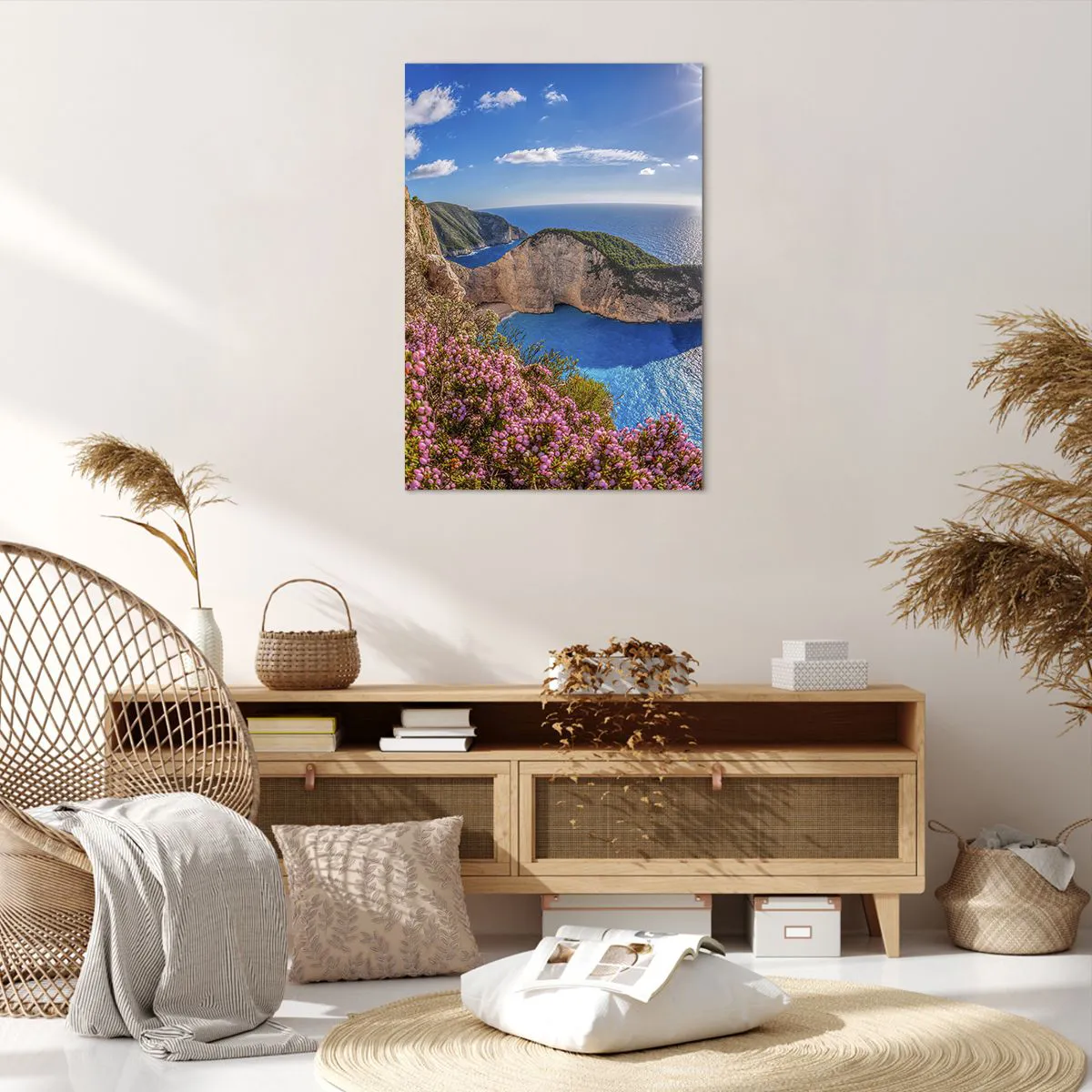 Lærredstryk - Billede på lærred - Min store græske ferie - 70x100 cm