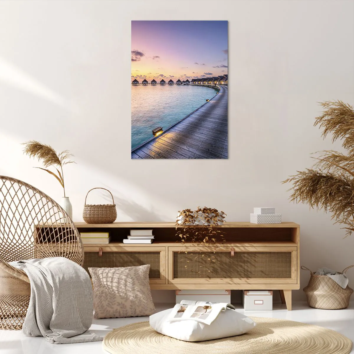 Vászonkép - Nyaralás – vissza a forrásokhoz - 70x100 cm