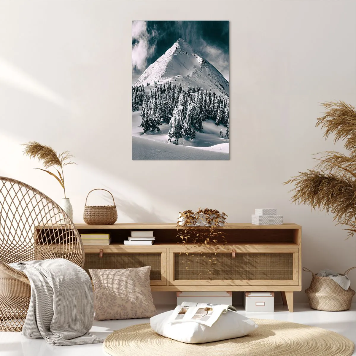 Canvas picture - Land of Snow and Ice - 70x100 cm