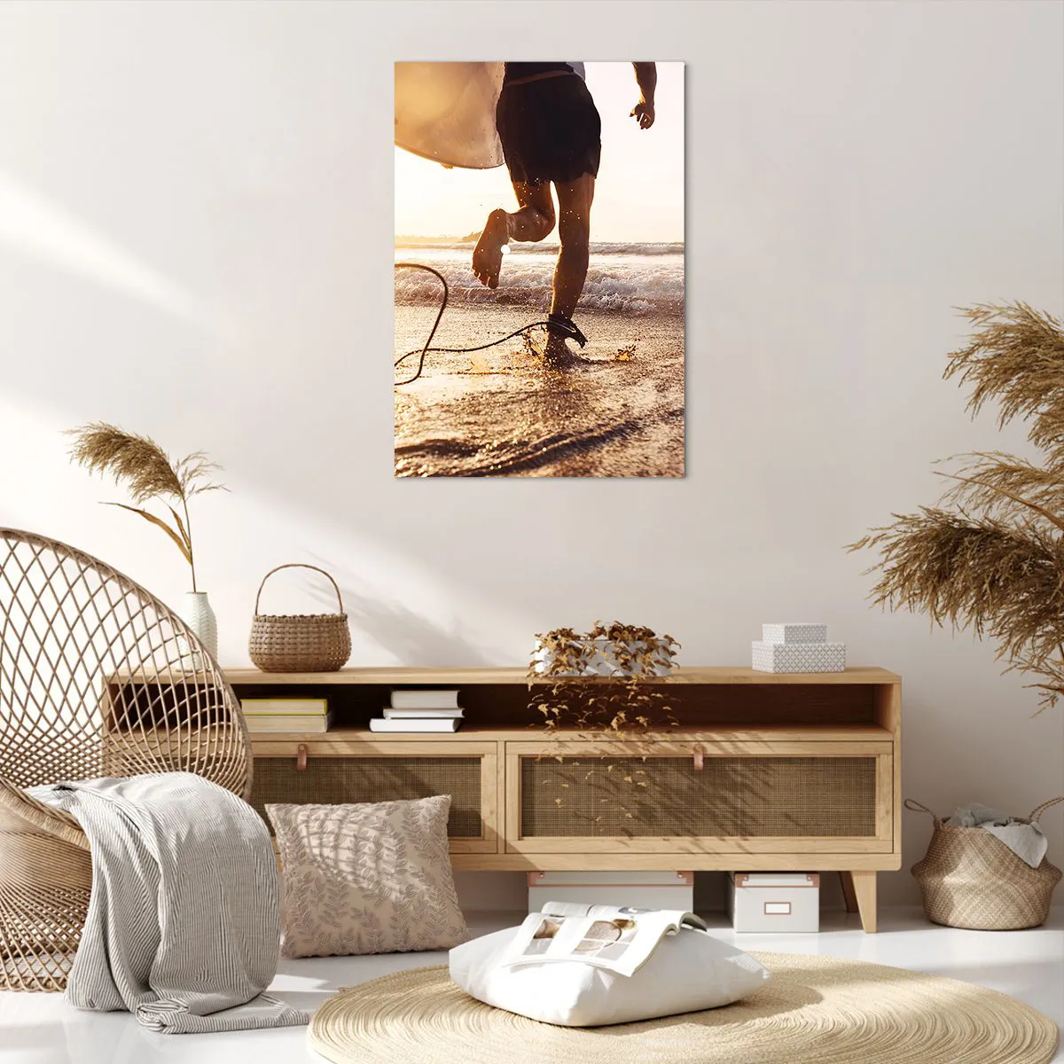 Vászonkép - A hullám felé - 70x100 cm