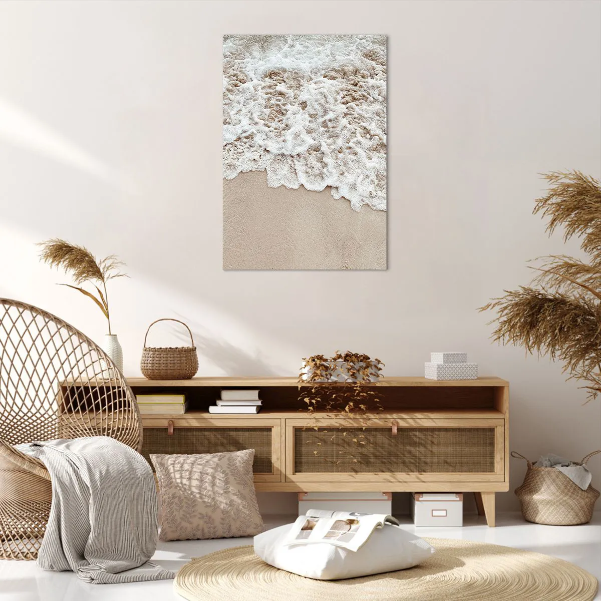 Lærredstryk - Billede på lærred - Jeg er straks tilbage - 70x100 cm