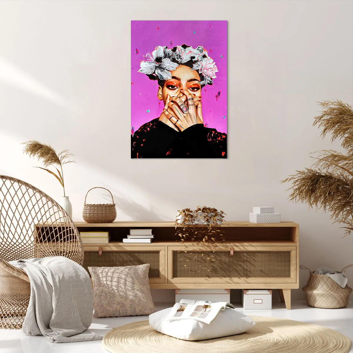 Impression sur toile - Image sur toile - Un peu fou - 70x100 cm