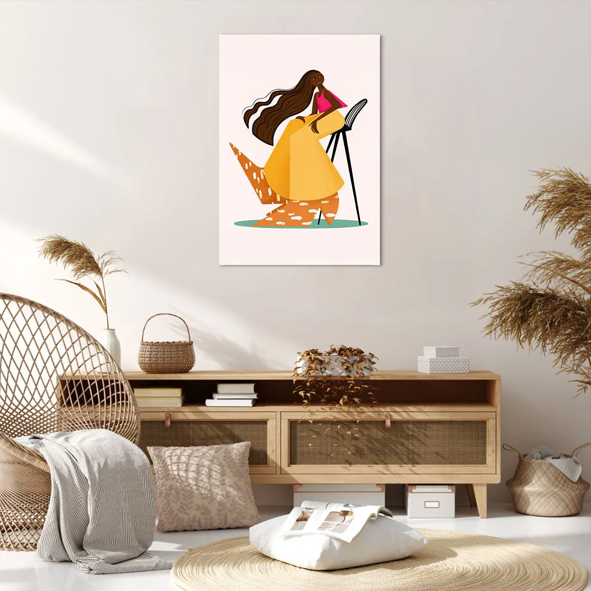 Vászonkép - A divat is szórakoztató - 70x100 cm