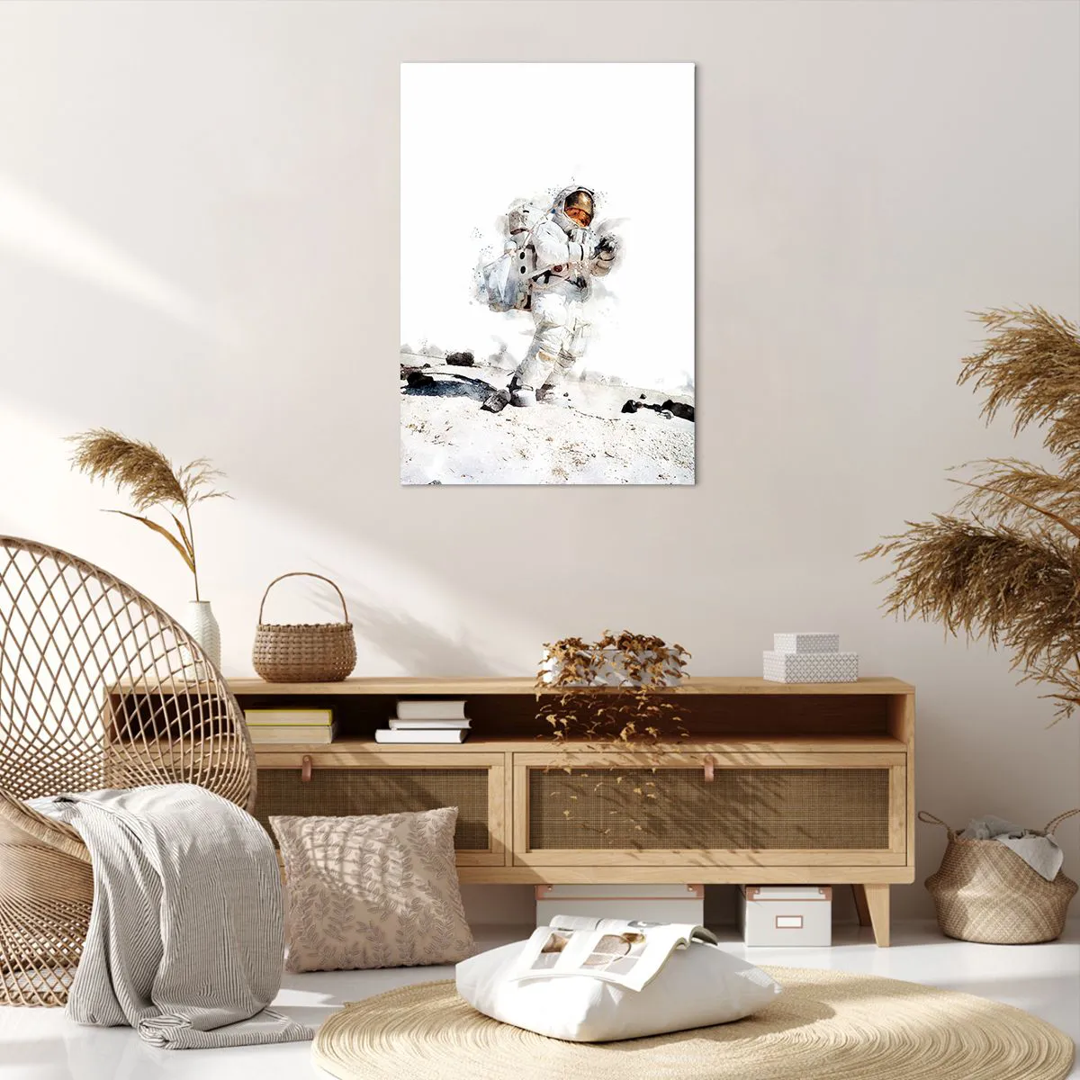 Lærredstryk - Billede på lærred - Jordens budbringer - 70x100 cm