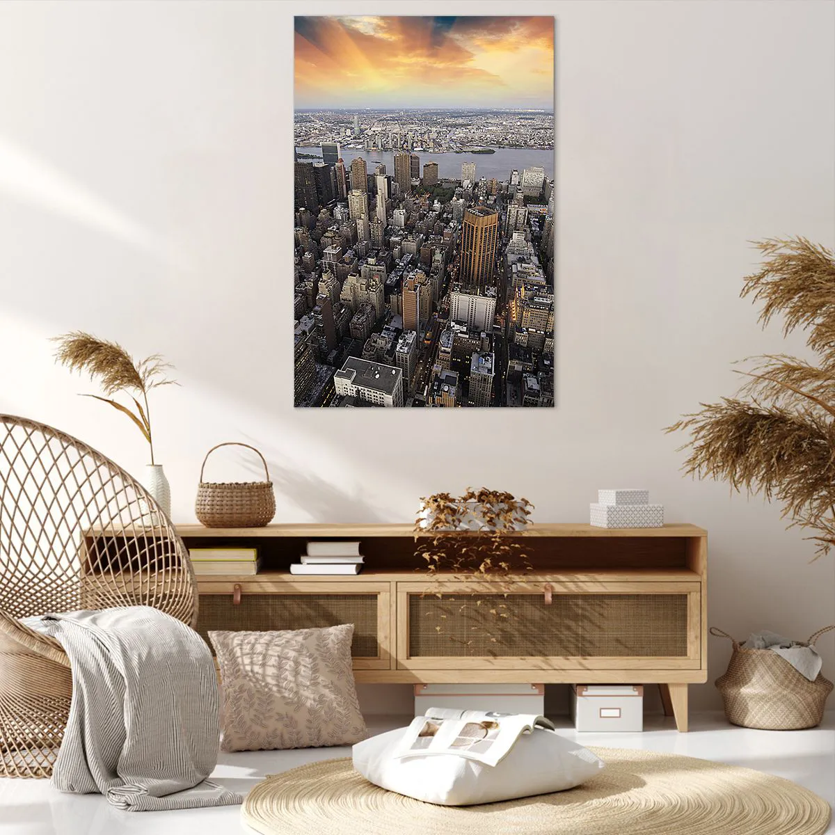 Schilderen op canvas - Het kloppend hart van onze tijd - 80x120 cm