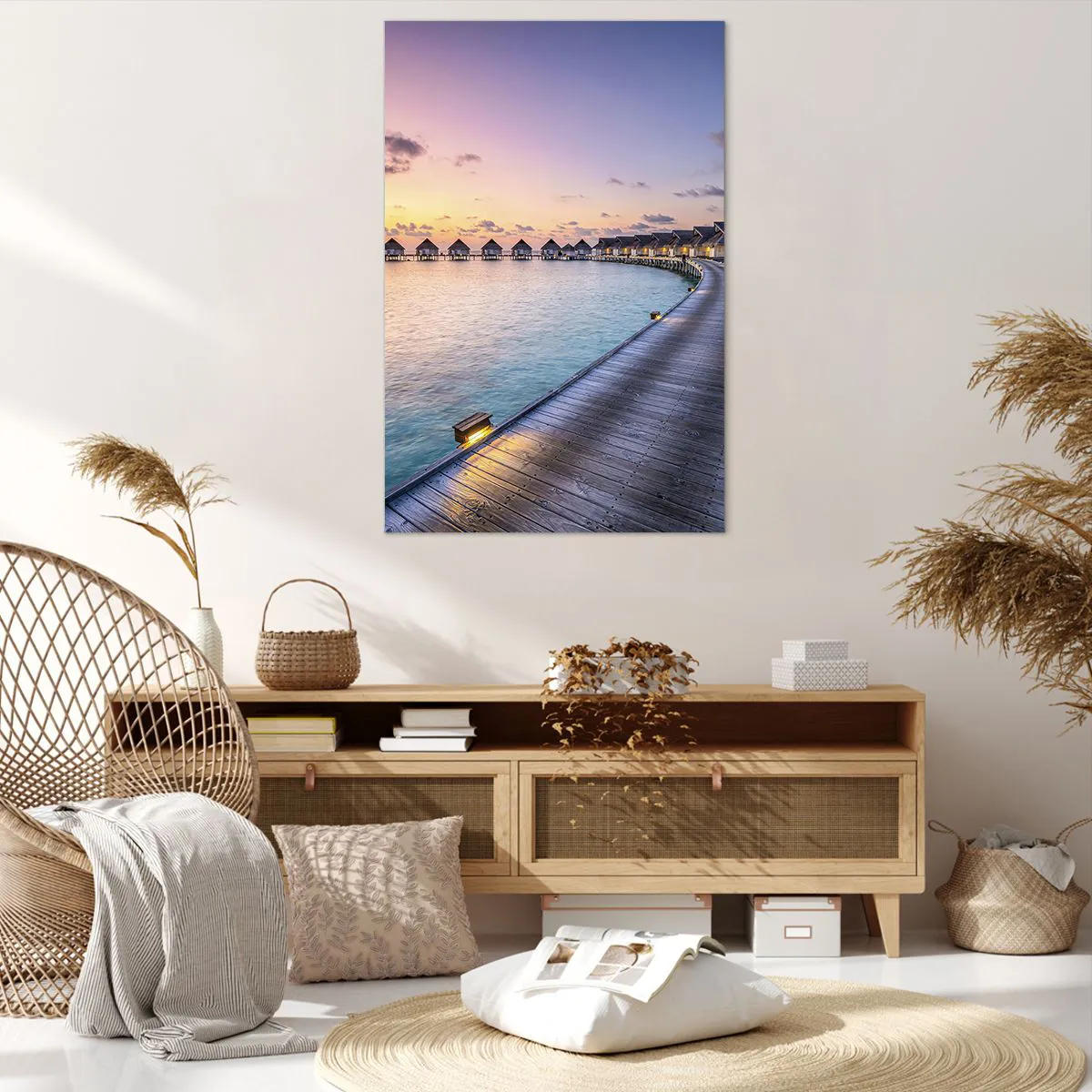 Obraz na plátně - Prázdniny - návrat k pramenům - 80x120 cm