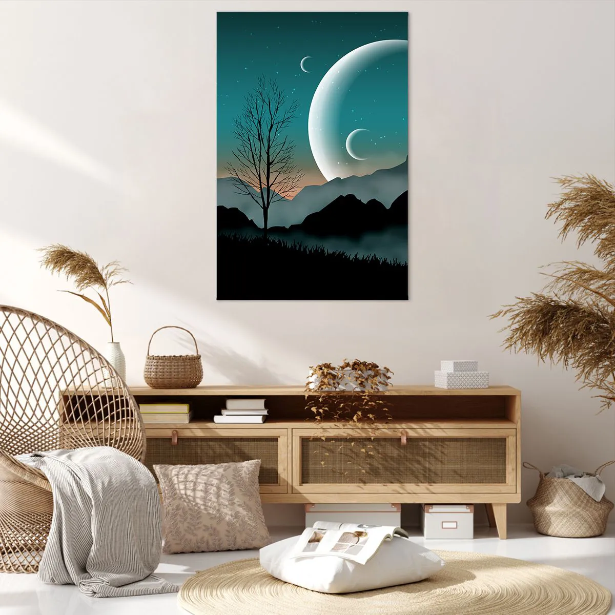 Obraz na plátně - Karneval hvězdné noci - 80x120 cm