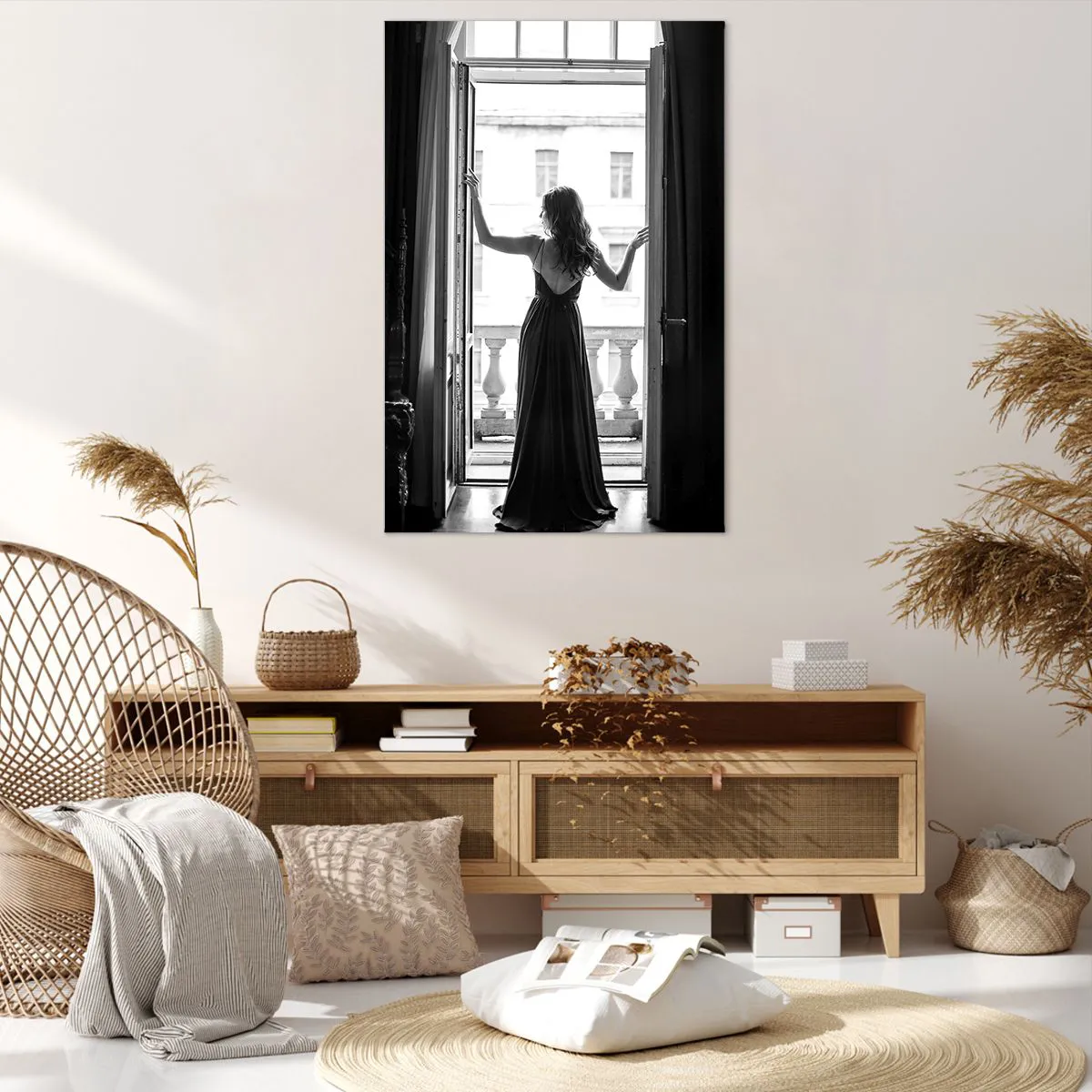 Lærredstryk - Billede på lærred - I stor stil - 80x120 cm