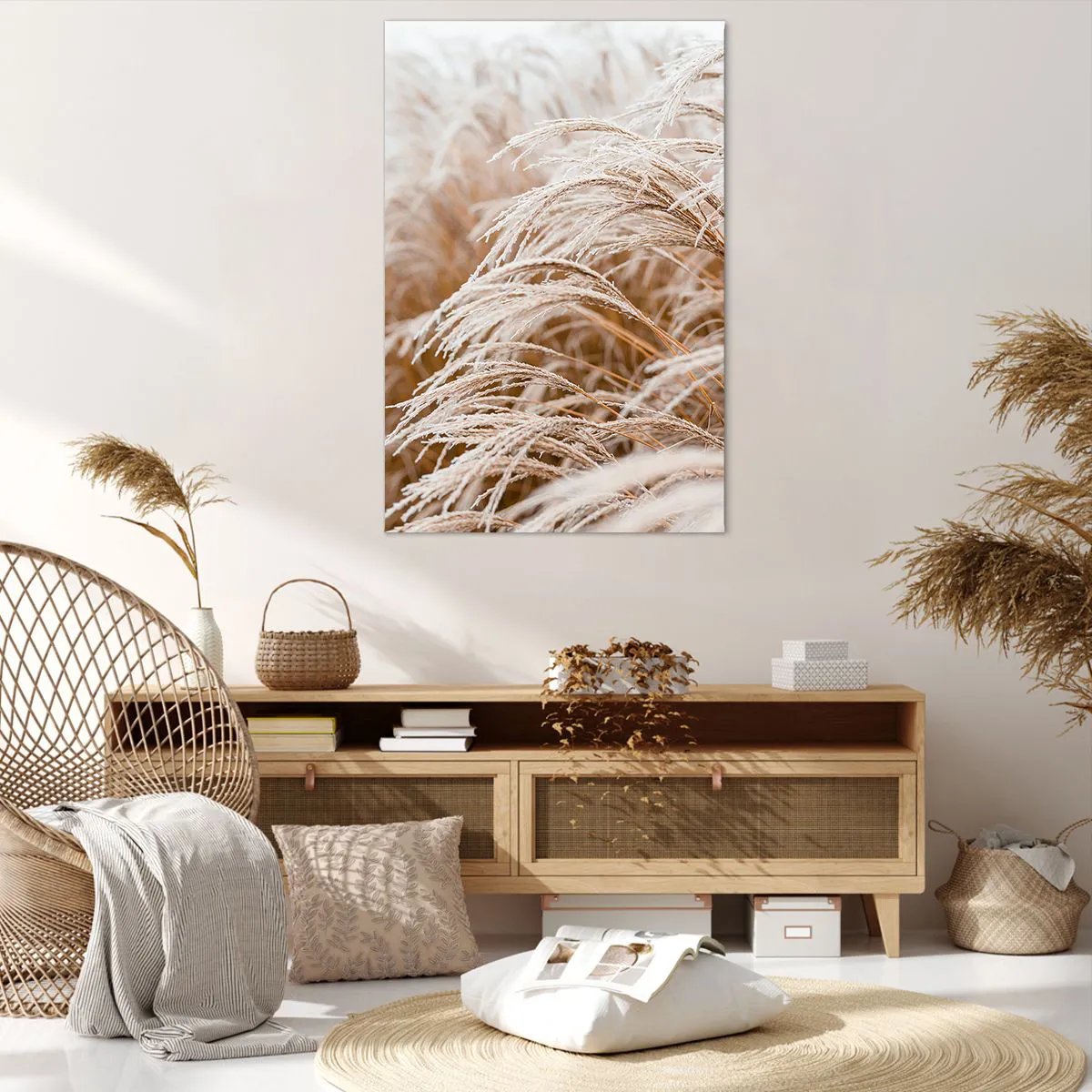 Quadro su tela - Stampe su Tela - Inchino al sole d'autunno - 80x120 cm